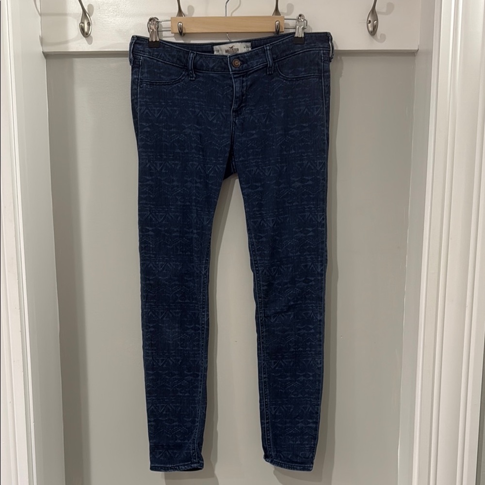 Hollister Blue Skinny Jeans with Stretch Fit